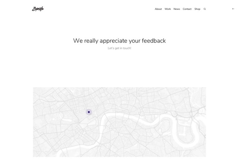 Contact Us Minimal